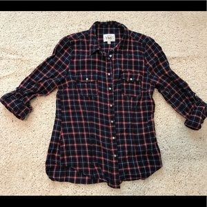 YMI Button Down Flannel Shirt.